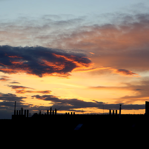 Sunset view from my flat