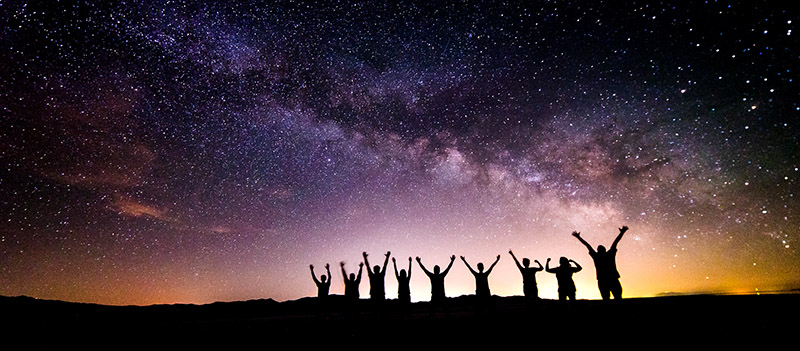 Milky Way by Great Salt Lake